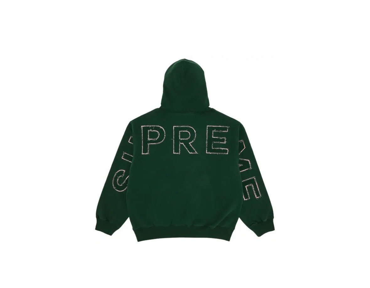 【Supreme】 Frayed Hooded Sweatshirt パーカー フーディ Supreme Frayed Hooded Sweatshirt (SS25) - $158