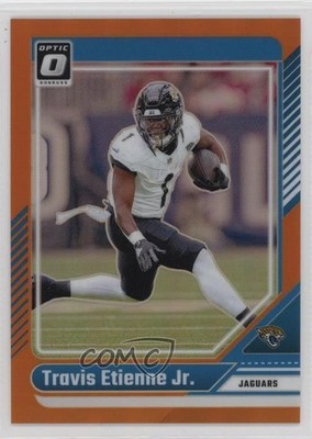 2024 Panini Donruss Optic Orange Prizm 141/249 Travis Etienne Jr #89 13dr