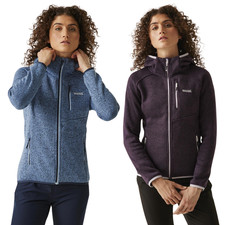 Regatta Newhill Full Zip Hooded Warm Winter Walking Fleece Jacket