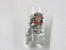Operation Iraqi Freedom Whoop Ass Don't Make Me Open This Military Shot Glass