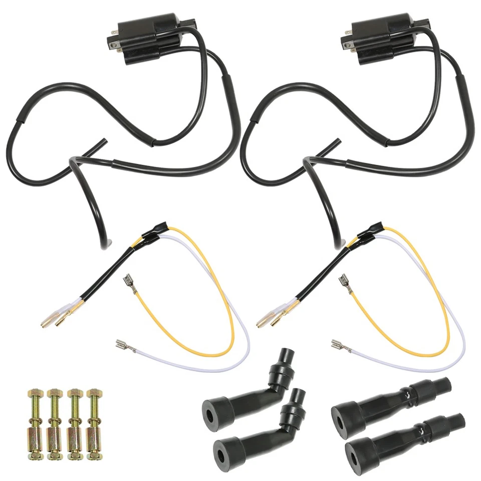 Juego de bobinas de encendido 12 voltios 12 V para Kawasaki KZ Suzuki GS Honda CB 650 750 900 Foto 4 de 4