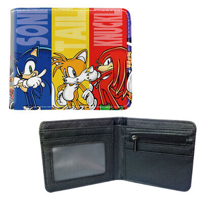 SONIC CHARACTERS BANNERS Sonic the Hedgehog 4 in. Bi Fold Wallet (Sonikku)