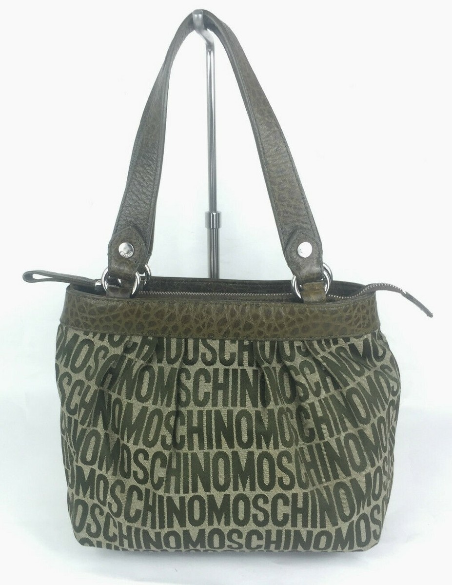 Authentic moschino bag Authentic MOSCHINO - White Quilted Leather Shoulder Bag with  main image 3