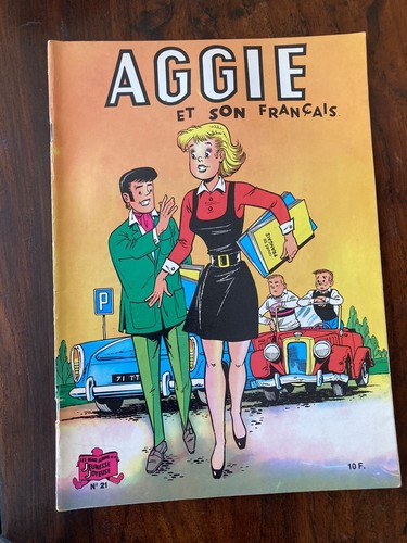 AGGIE N°21/AGGIE ET SON FRANÇAIS SPE Réédition 1977