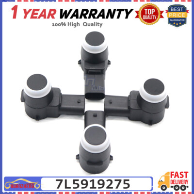 4pc New BLACK For Audi A3 Vw Golf Touran Eos Seat Skoda 7L5919275 Parking Sensor