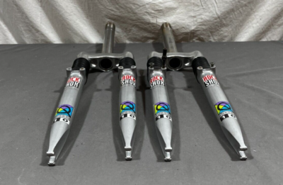 2) Vintage Rockshox Quadra 10 Suspension Forks 255mm 1-1/4