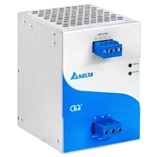Delta CliQ II 1AC/24VDC/20A DIN Rail Power Supply DRP024V240W1BN