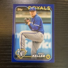Brad Keller, 2024 Topps Series 1 Blue Border, Kansas City Royals