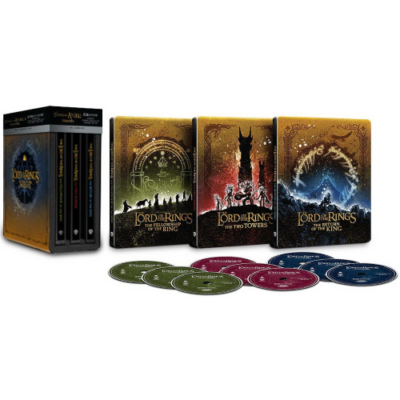 Signore Degli Anelli, Il Trilogia Steelbook Th Ext (9 4K Uhd
