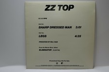 PROMO COPY 12 IN 33-RPM - ZZ TOP - SHARP DRESSED MAN - LEGS - NM OUT OF PRINT