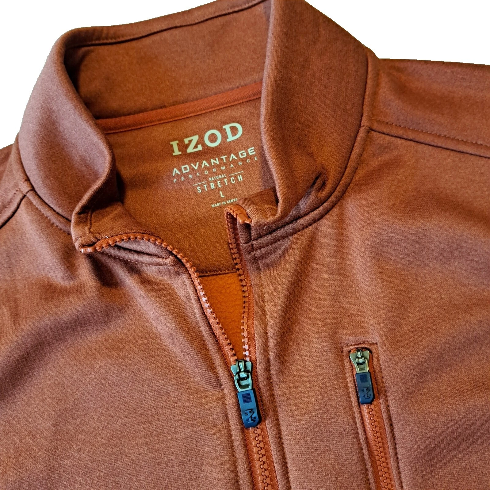 IZOD Marrom Casacos, jaquetas e Coletes para Homens