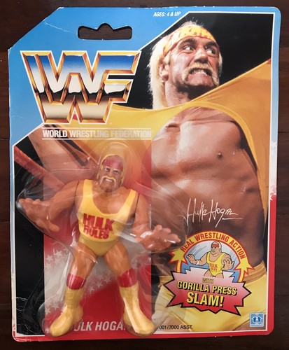 WWF Hasbro Hulk Hogan Series 1 MOC...