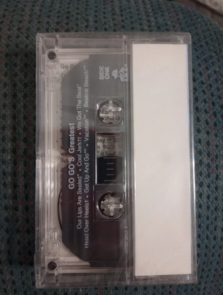 Go Go's Greatest Sealed Cassette Pre Release Promo 1990 IRS A&M Records - Image 2 of 3