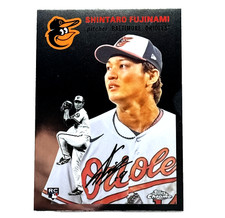 2023 Shintaro Fujinami Topps Chrome Platinum RC Baltimore Orioles #354