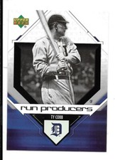 @ 2006 Upper Deck Baseball Ty Cobb Run Producers #RP-1 NRMT