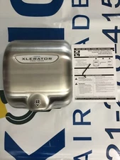 XLERATOR HAND DRYER XL-SBVH HV BRUSHED STAINLESS HEPA FILTERED EXCEL 208-277volt
