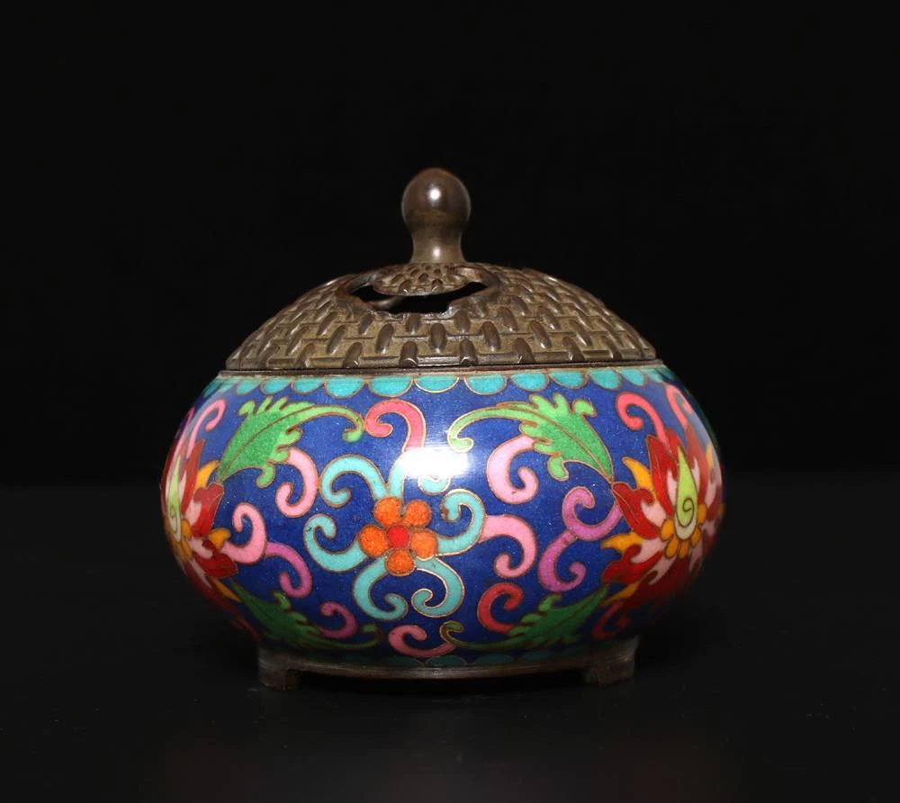 景泰蓝香炉| eBay