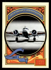 2014 Panini Golden Age #46 Amelia Earhart's Lockheed Electra Card