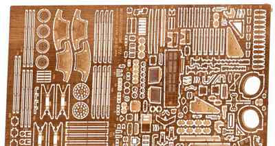 ACE PE7260 Photo-etched set exterior and hinges for MI-24 Zvezda 1/72 scale