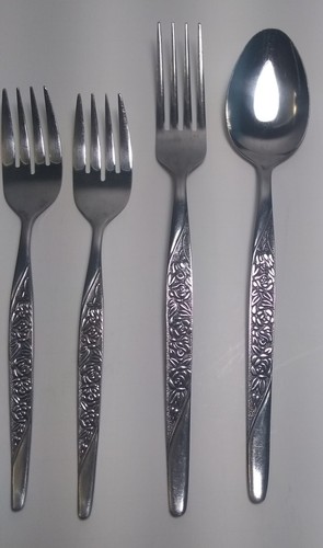 Set 7 pezzi vintage nazionale modello Costellano acciaio inox Giappone - Foto 3 di 6