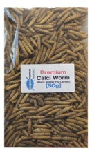 Premium DRIED Calci Worms (Black Soldier Fly Larvae) 1 x 50g Bag