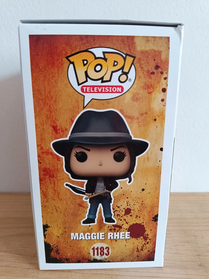 Funko Pop Maggie Rhee the walking dead 1183 Vaulted Descatalogado VER FOTOS - Imagen 3 de 4