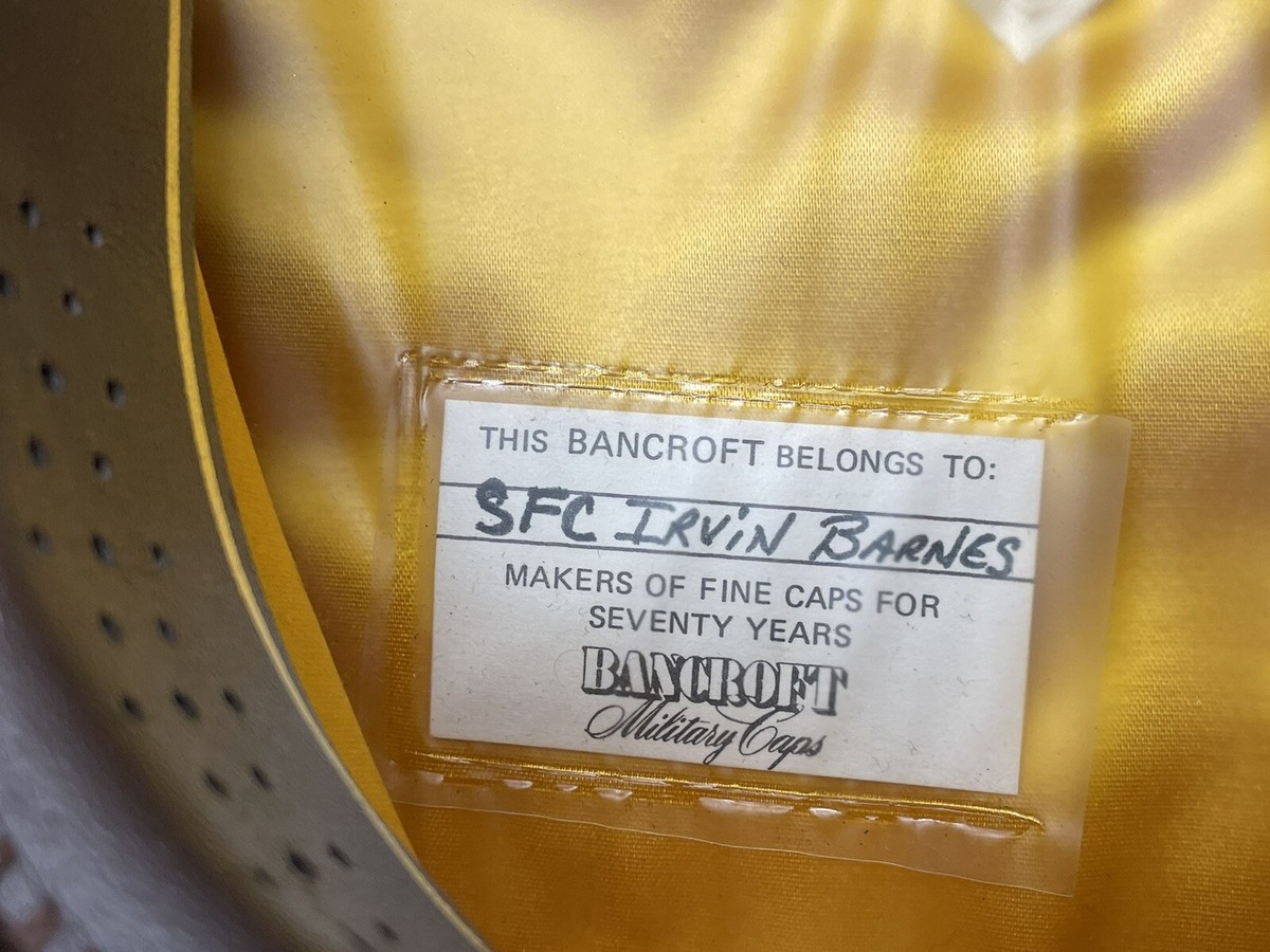 米海軍制帽 BANCROFT サイズ７1/4 米海軍制帽 BANCROFT サイズ71/4 Vintage Bancroft Military
