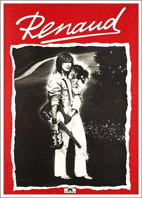 John DENVER CHANTEUR Rkti - POSTER HQ 40x60cm d'une AFFICHE VINTAGE