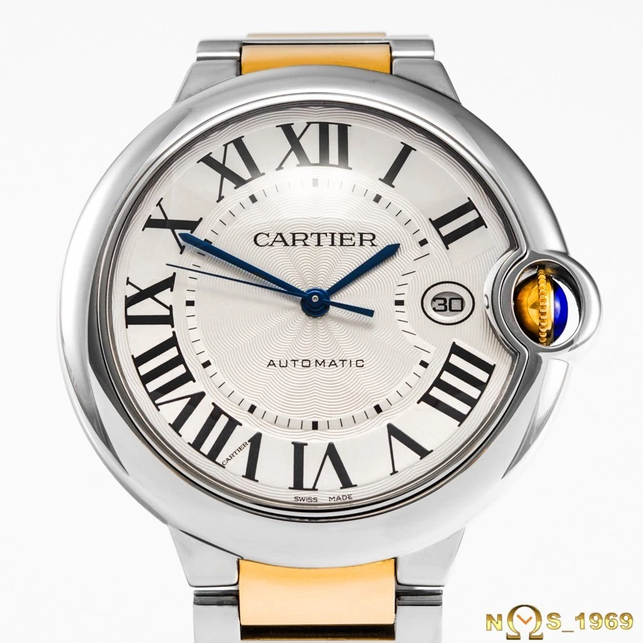 Replica Reloj Cartier Ballon Bleu de 42 mm de Hombre LARGE W69009Z3