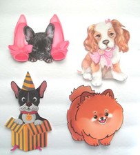 3D Pick Animals Cat Dog Bird Rainy Day Card Scrapbook Embellishment