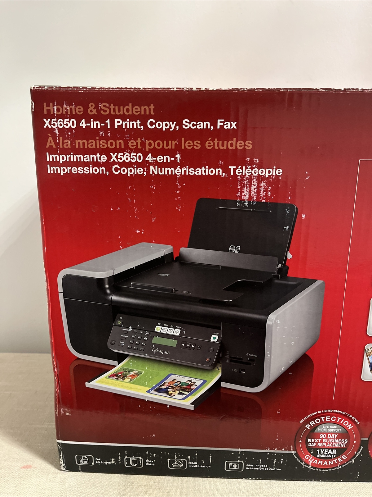 Lexmark X5650 AllInOne Inkjet Printer New FREE SHIPPING eBay