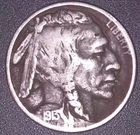 1913-D TYPE 2 BUFFALO NICKEL 5C , VG GRADE HARD DATE