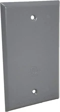 1-Gang Weatherproof Outlet Box Cover Includes Screws & Gasket Aluminum