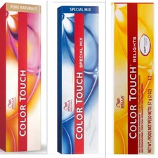 3 Wella COLOR TOUCH RELIGHTS SPECIAL MIX Demi Permanent Hair Color 2 oz  CHOICE