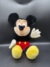Disneyland Walt Disney World MICKEY MOUSE Large 12" Plush Doll Vintage 1990s