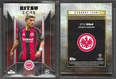 Topps Deco 2025-2026 Ritsu Doan Eintracht Frankfurt Current Stars Karte