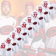 Carolina Hurricanes 2025 Collection Name & Number: Jarvis, Andersen, Jankowski..