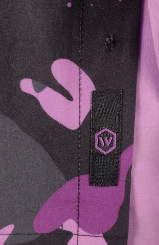 Warrior Creation Of Adam Men's XXXL Purple Camo Short Sleeve Button Down Shirt - Picture 5 of 9