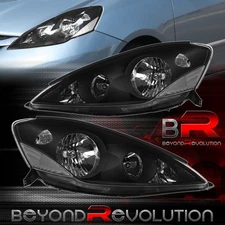 For 2006-2010 Sienna XL20 Halogen Black Clear Signal Head Light Bumper Lamp Set