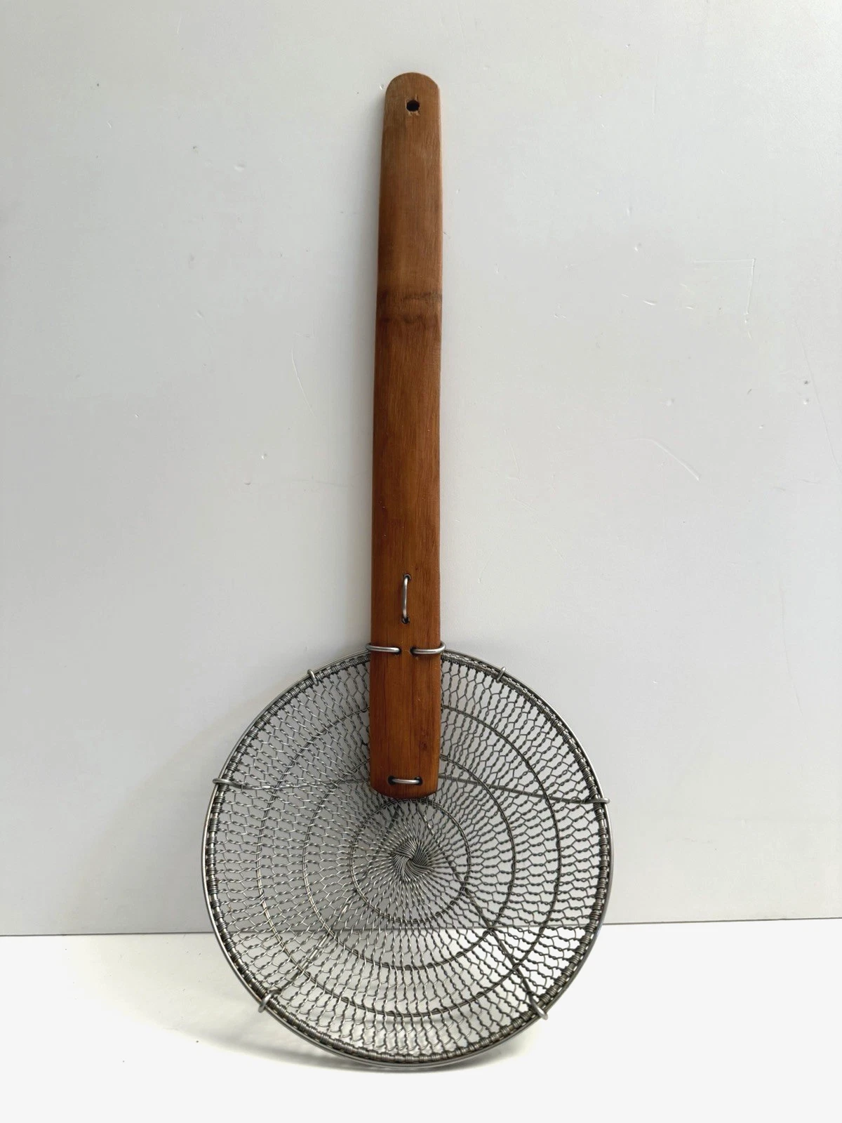 6" Stainless Steel Wire Skimmer Kitchen Cookware Spider Strainer Bamboo Handle
Opens in a new window