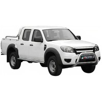 Stahl Seitenschweller Schwellerrohre FüR Ford Ranger Double Cab 2009-2011 Grau