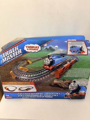Trackmaster Thomas & seine Freunde Motorisierte Eisenbahn 2 in 1 Gleisbauerset funktionstüchtig 