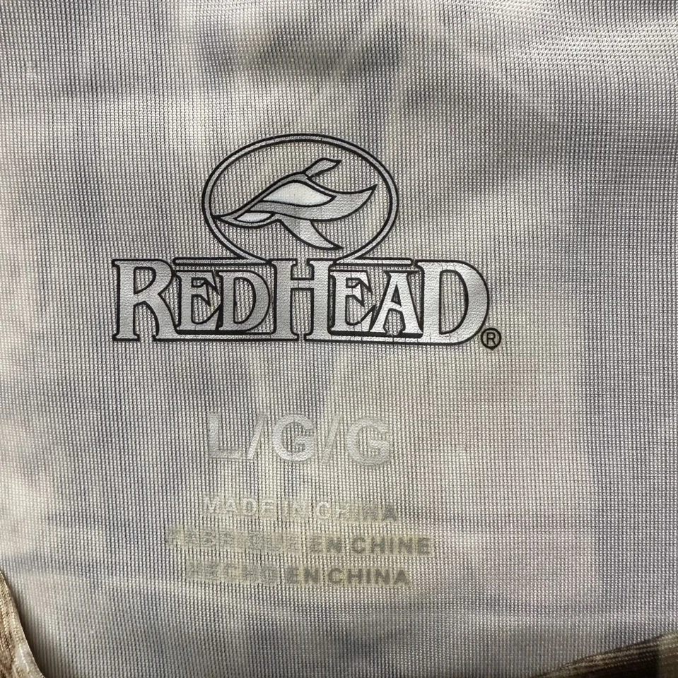 RealTree Xtra RedHead Shirt Camouflage Camo Size L Short Sleeve Hunting - Image 3 of 4