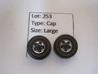 Hot Wheels Vintage Authentic ORIGINAL REDLINE TIRES,  TYPE=CAP, SIZE=LARGE