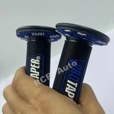 Motorcycle Pro Taper 7/8" Hand Grips Blue Handle for Pit Dirt Bike ATV Off-road