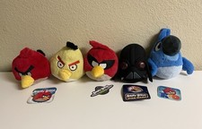Angry Birds Plush Lot 8  Rio Space And More Blu Commonwealth 2011  Broken Sound