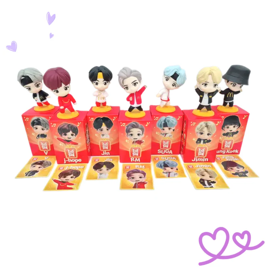 2025 McDonald's Tinytan x BTS Encore Edition Happy Meal Toys Sets
