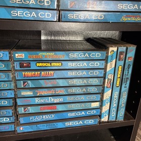 Sega CD Massive Lot of 90 Games!