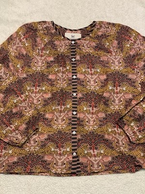 Printfresh Cheetah Print Top Size Small