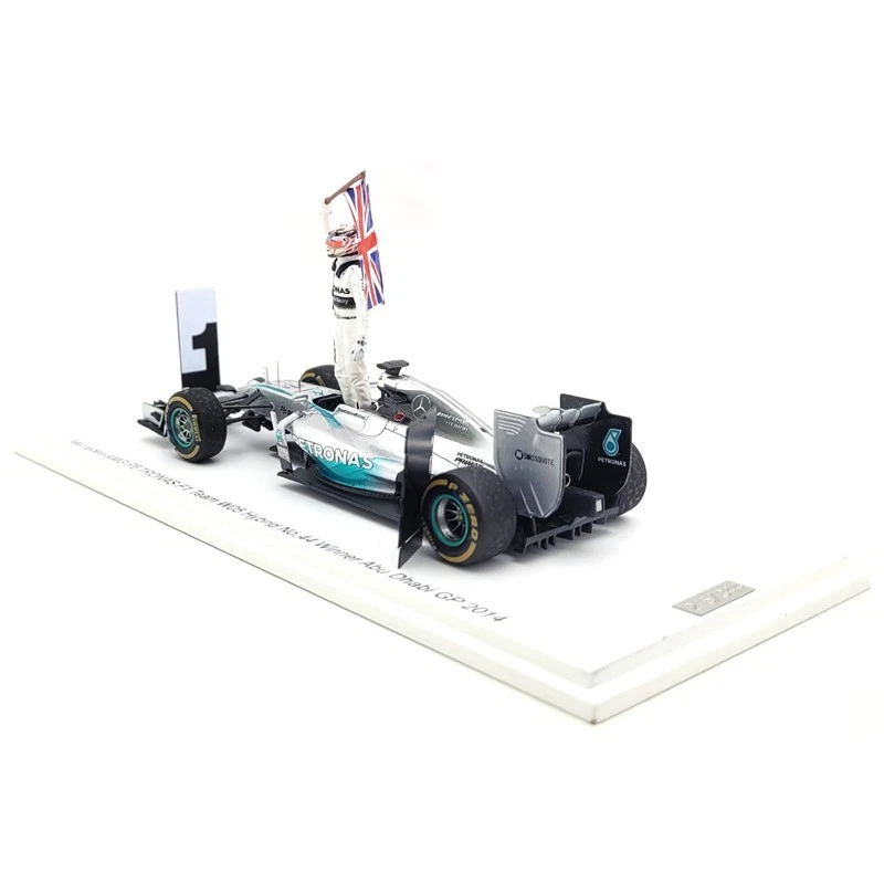 2014 Lewis Hamilton Mercedes-AMG F1 W05 Abu Dhabi GP - 1/43 Spark Models - Immagine 2 di 4